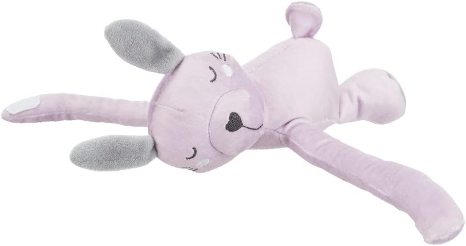 TRIXIE Junior – Ensemble couverture douce et peluche pour chiot – Lapin mauve ou ours turquoise