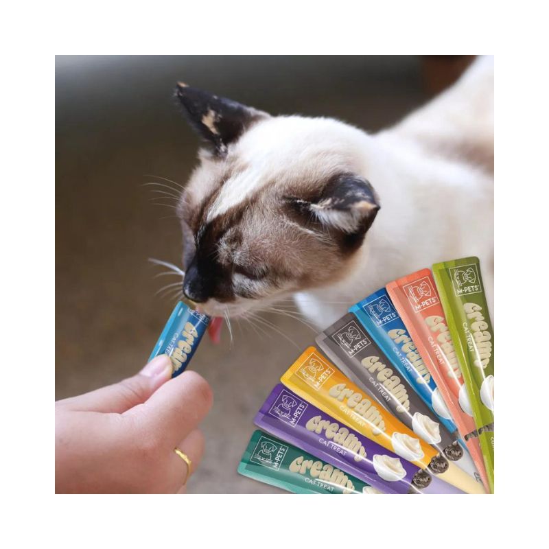 Friandises crémeuses pour chat M-PETS – Thon – 60 g