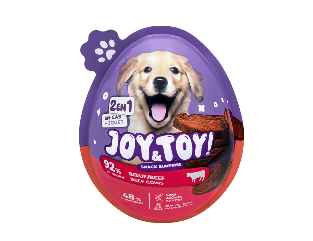 Joy & Toy – Surprise egg for dogs 🐶🎁