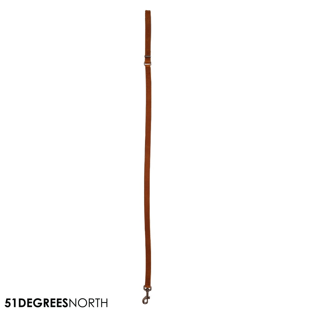 Laisse Milano Classic – 51 Degrees North- Dark brown