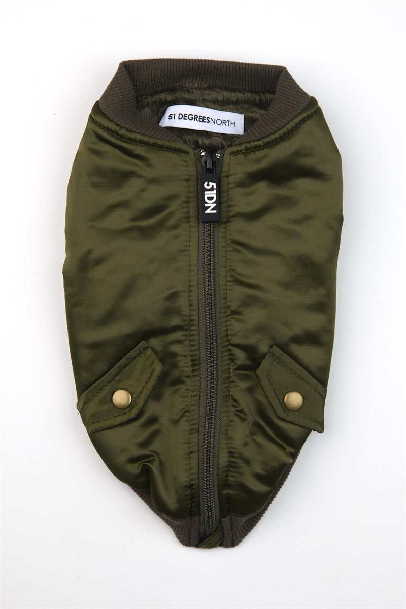 51 Degrees North – Bomber Jack Khaki