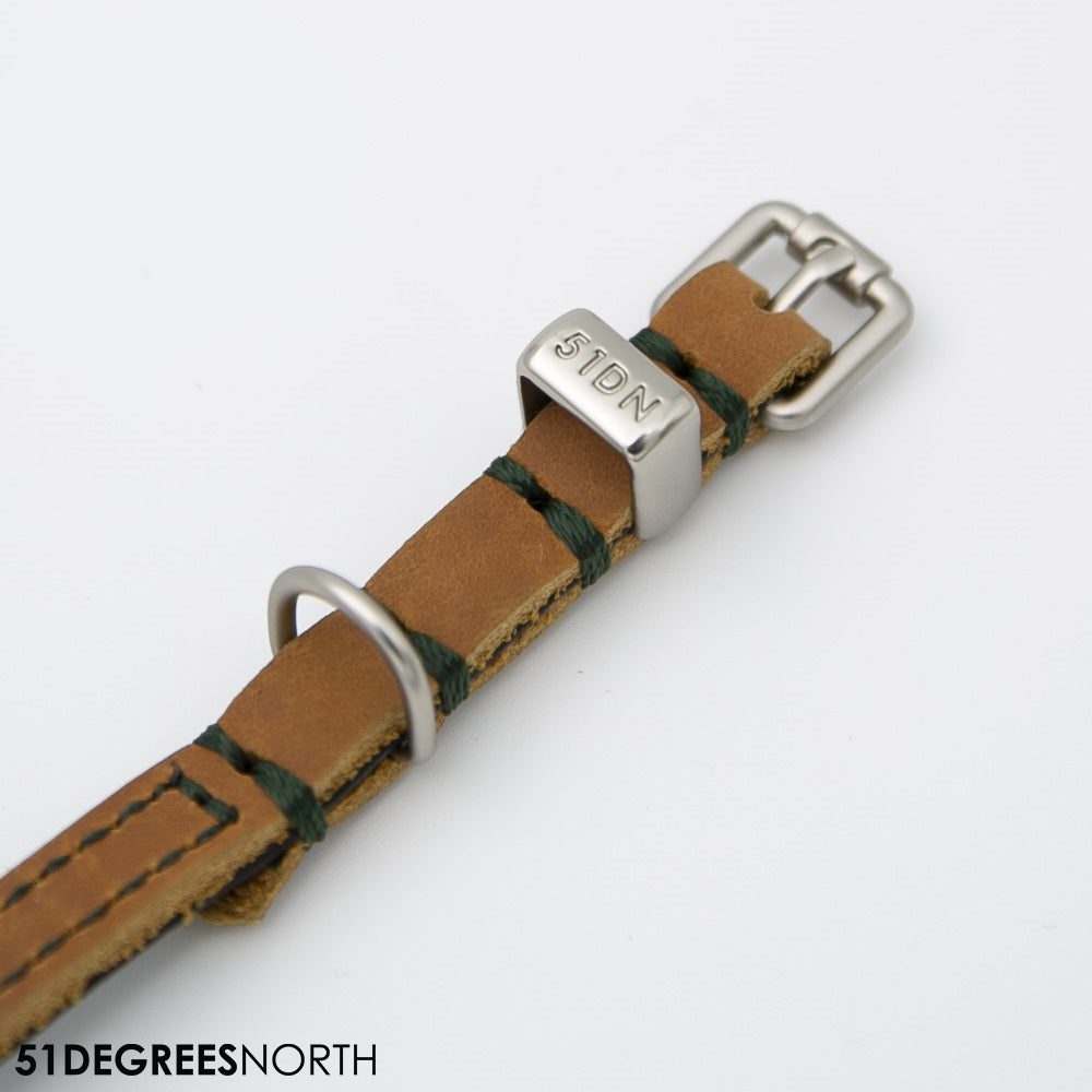 Collier Milano Classic – 51 Degrees North- Contrast cognac