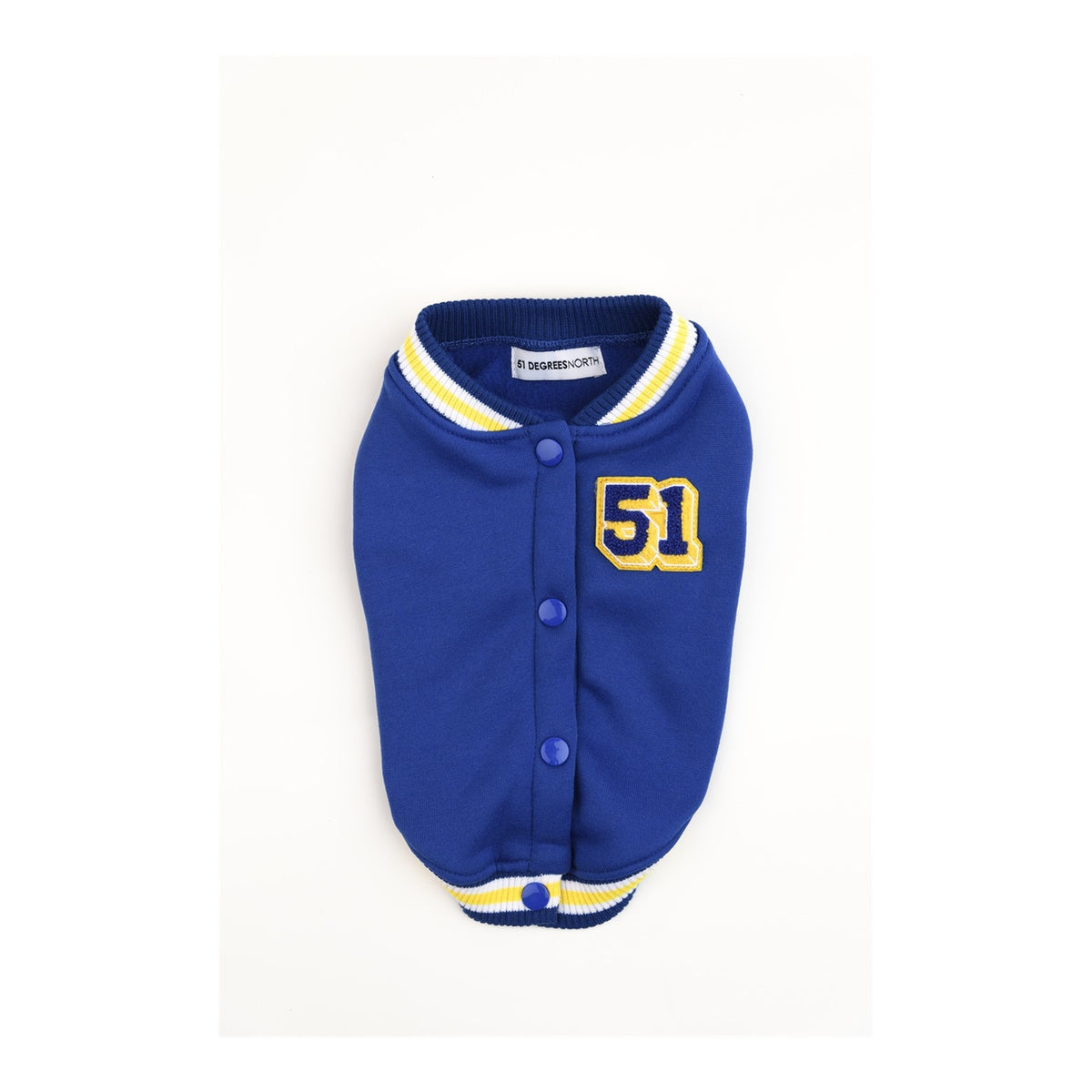 Hundejacke College Jacket Blue – 51 Degrees North