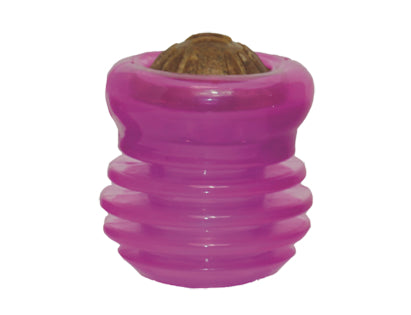 STARMARK Everlasting Treat Groovy Ball – Balle interactive à friandises pour chien – Mauve