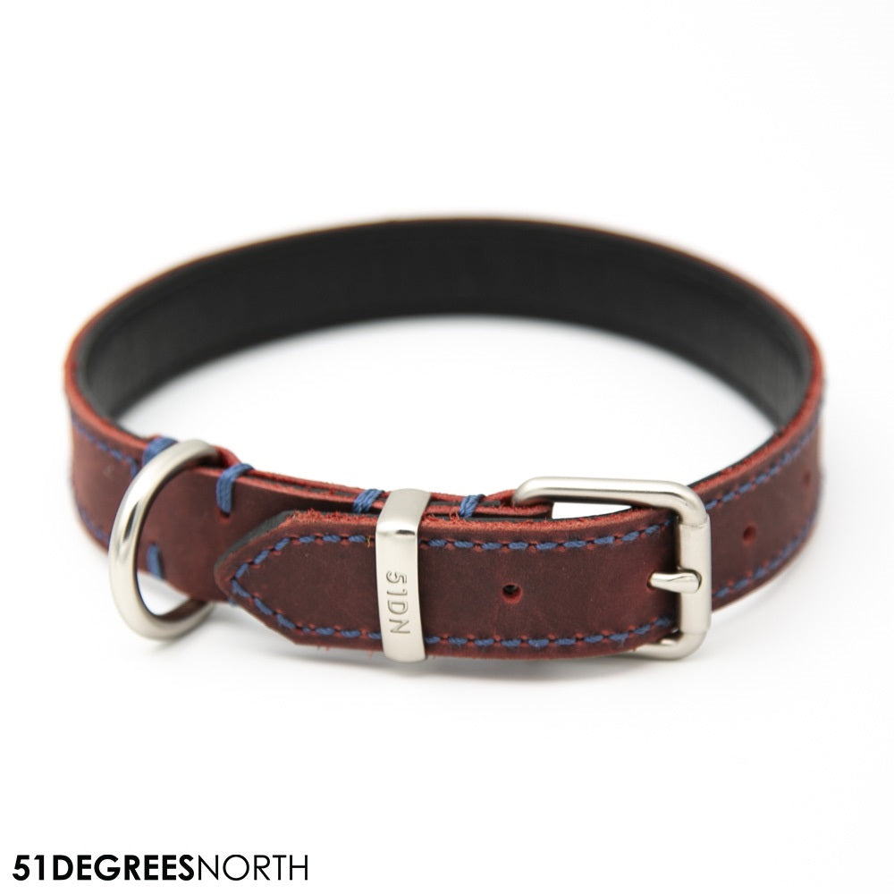 Collier Milano Classic – 51 Degrees North- Burgundy