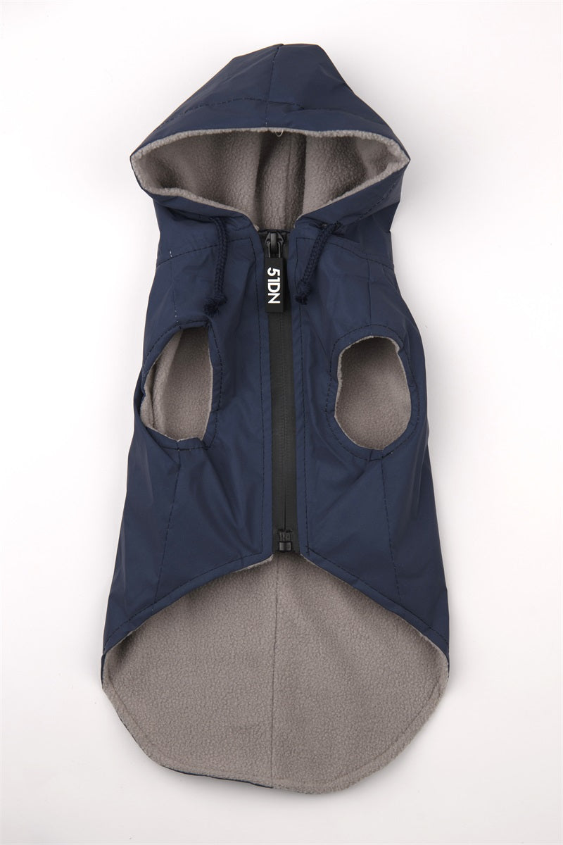 51 Degrees North – Reflective Coat Dark Blue
