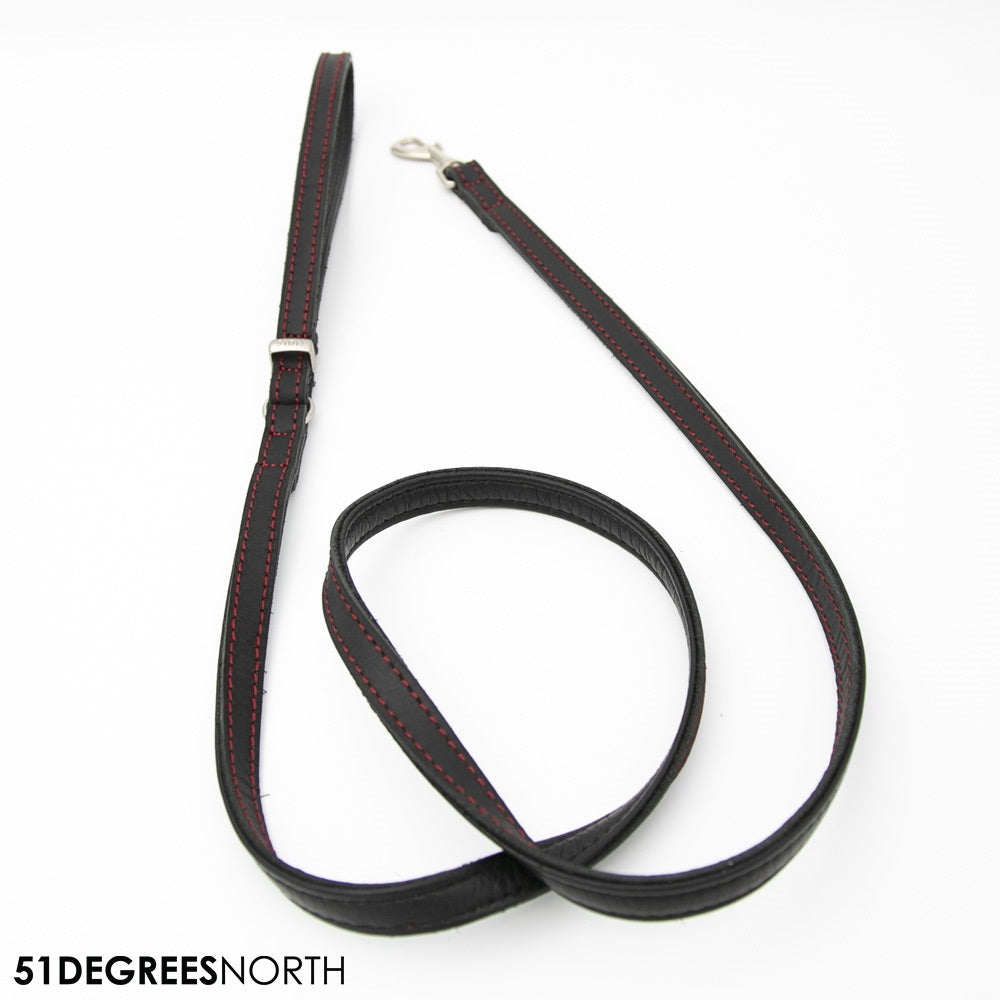 Milano Classic Leash – 51 Degrees North – Contrast black