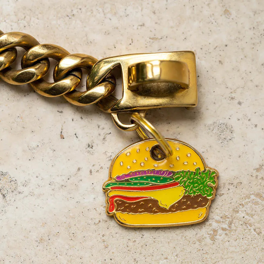 Médaille décorative drippy burger