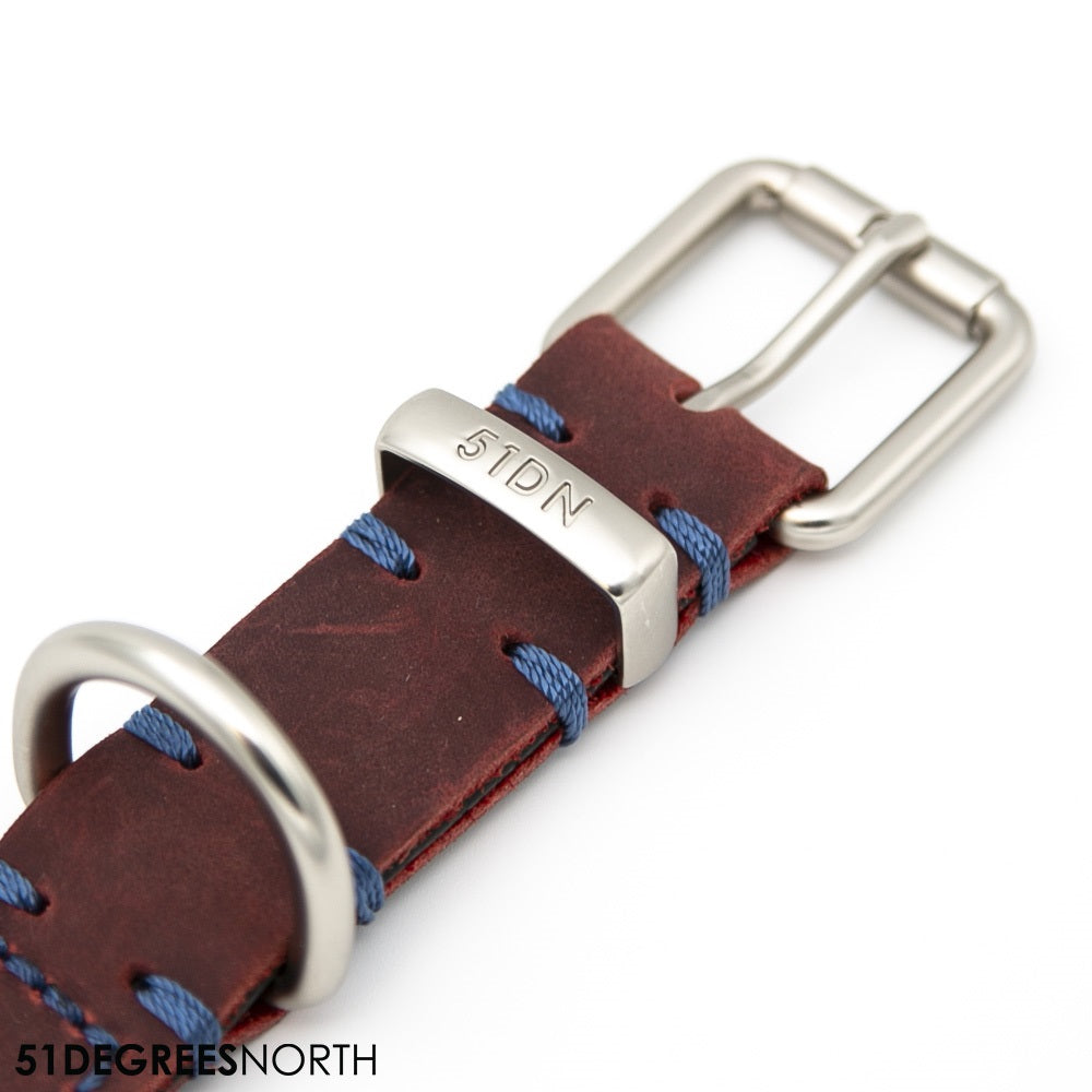 Collier Milano Classic – 51 Degrees North- Burgundy