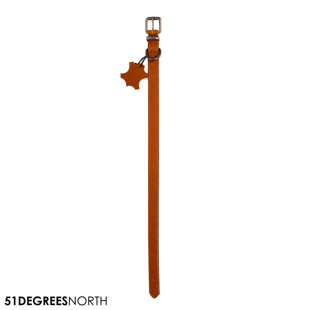 Halsband Milano Classic – 51 Degrees North – Cognac