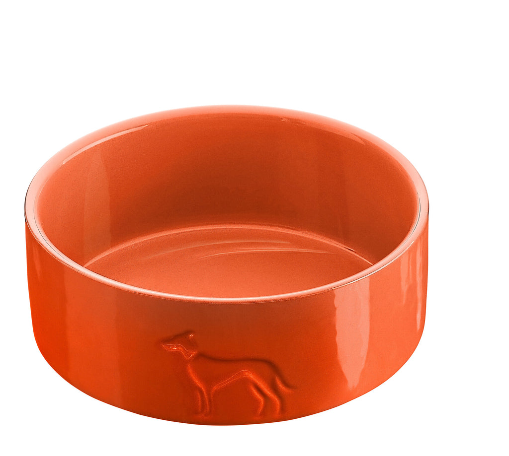 HUNTER Osby Glazed – Gamelle en céramique antidérapante orange