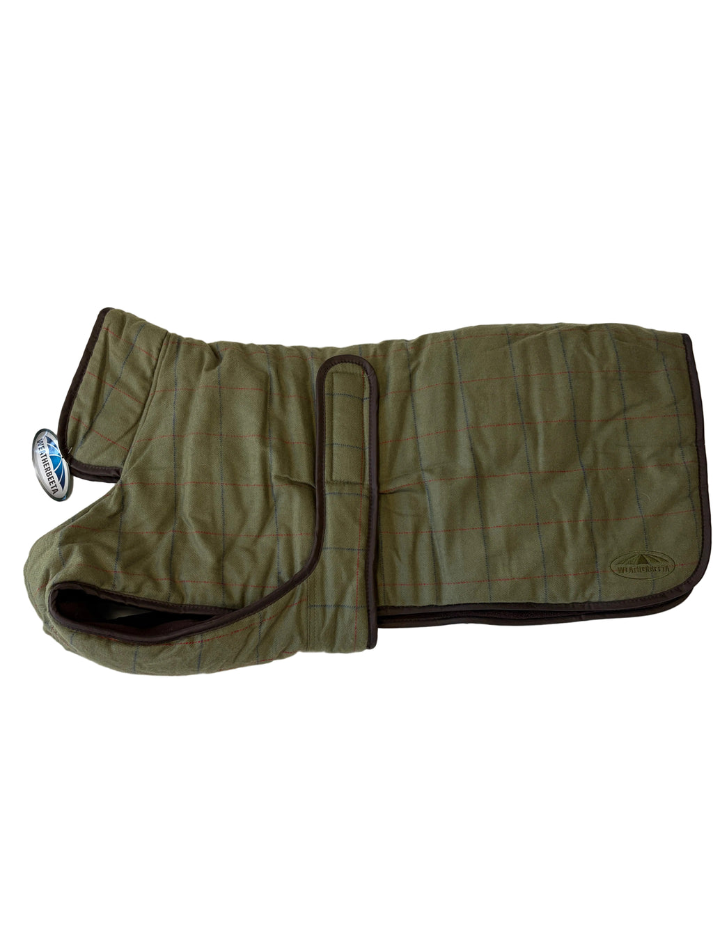 Manteau pour chien  Tweed Olive - Weatherbeetadog