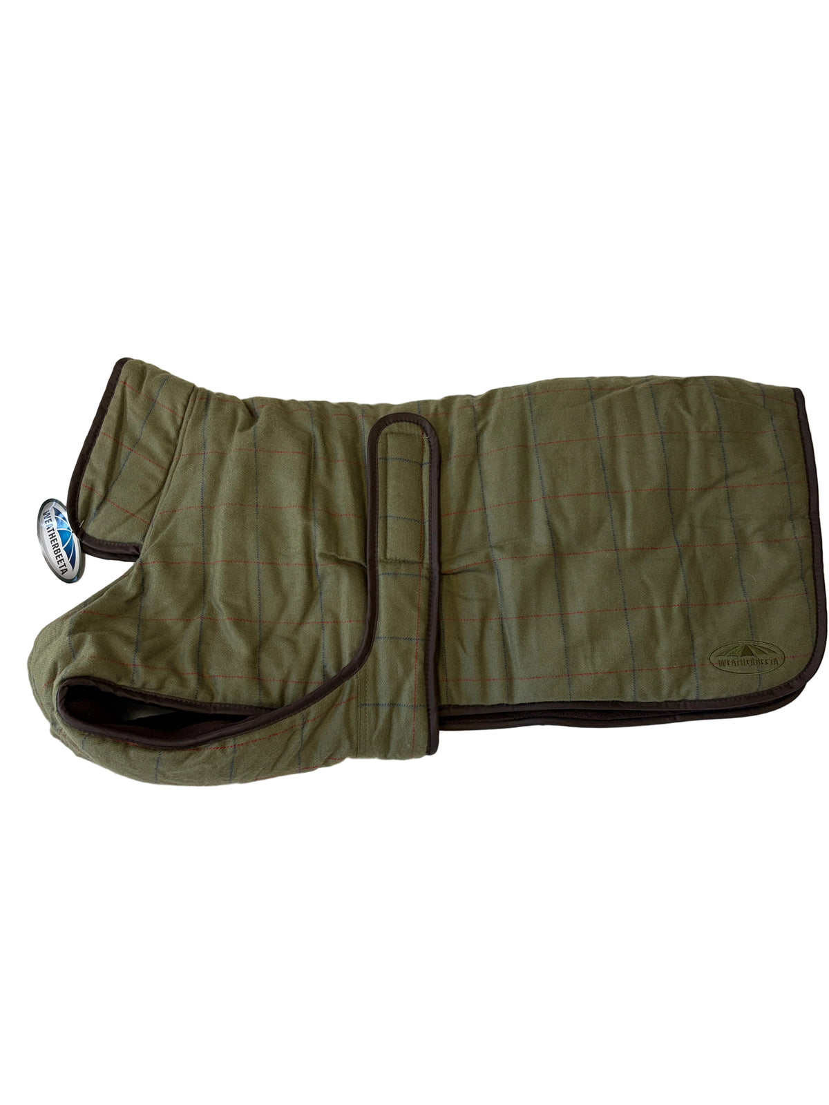 Manteau pour chien  Tweed Olive - Weatherbeetadog