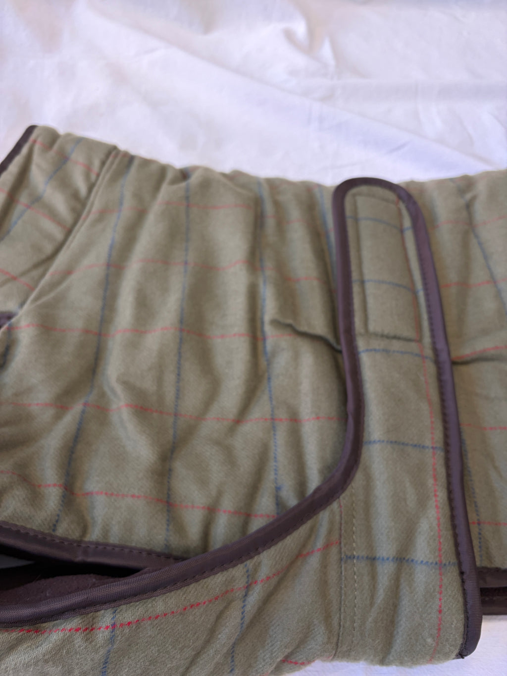 Manteau pour chien  Tweed Olive - Weatherbeetadog