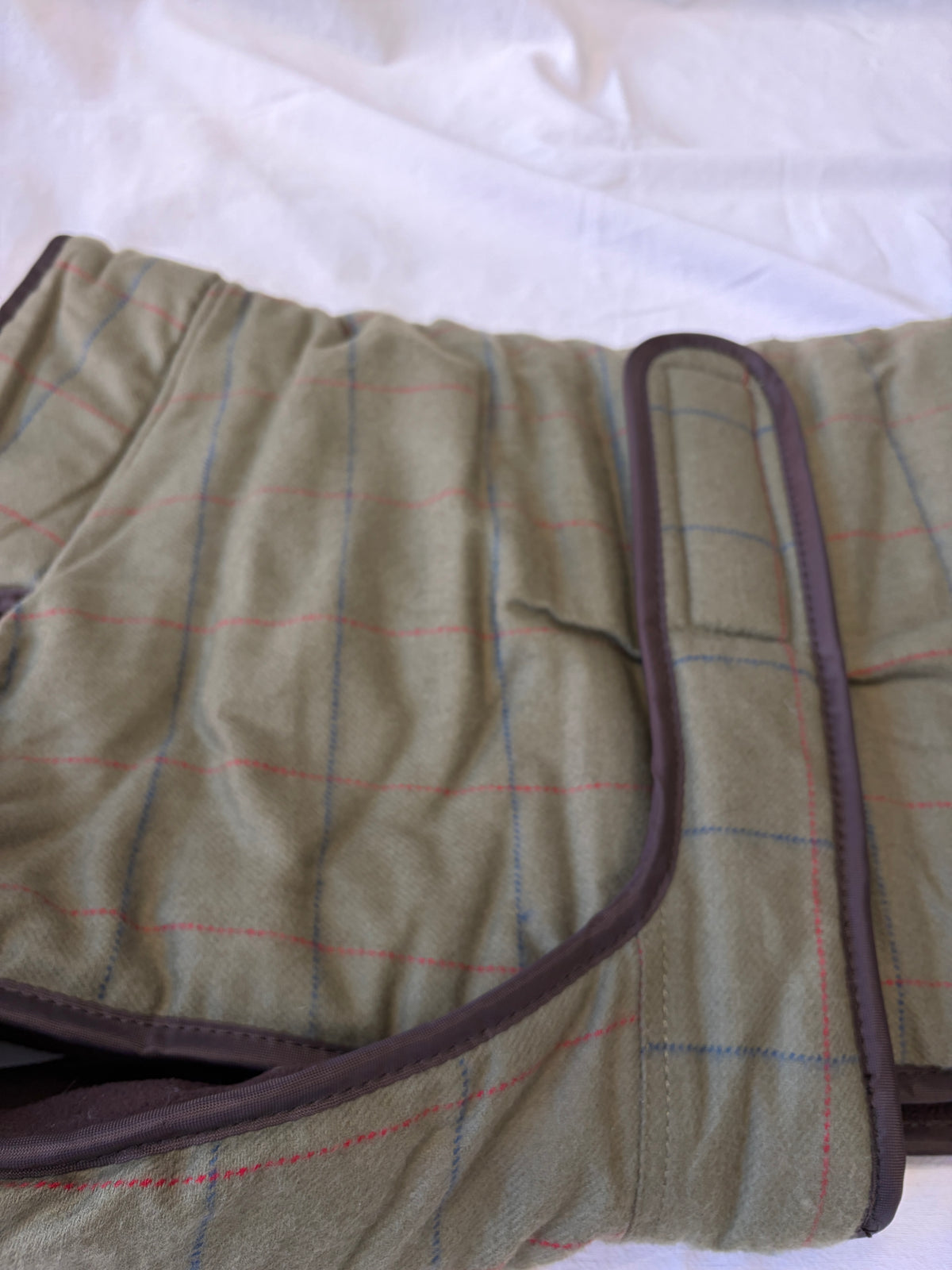 Manteau pour chien  Tweed Olive - Weatherbeetadog