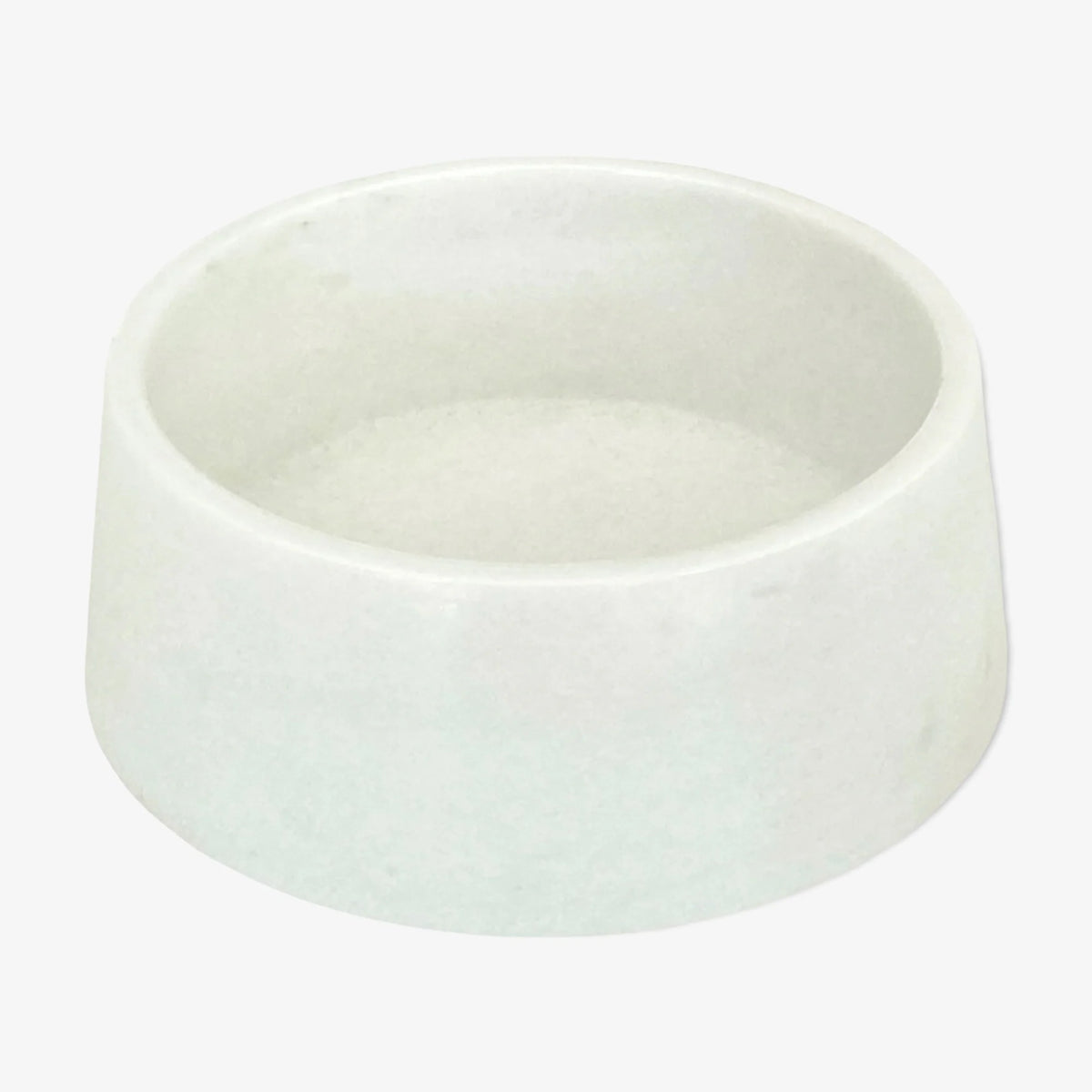 Gamelle en marbre Studio Animaux – Crystal White – Ø 23 cm