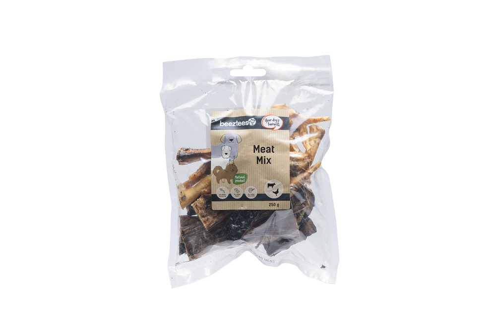 Meat Mix pour chien – Assortiment de viandes séchées – 250 g