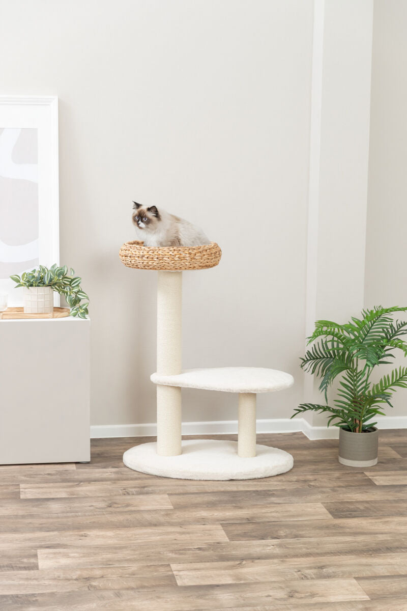 Arbre à chat TRIXIE Avelia 90 cm – Jute et panier naturel