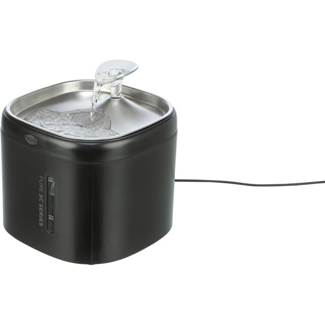 Fontaine à eau TRIXIE Aqua Pure – 2 L – Noir