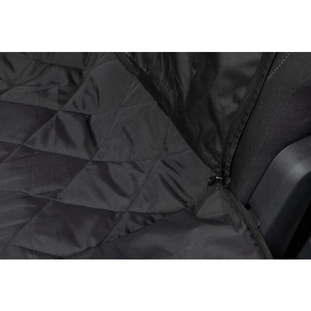 TRIXIE – Protection de banquette arrière pour chien avec côtés rabattables – Séparable – Noir – 155 × 130 cm