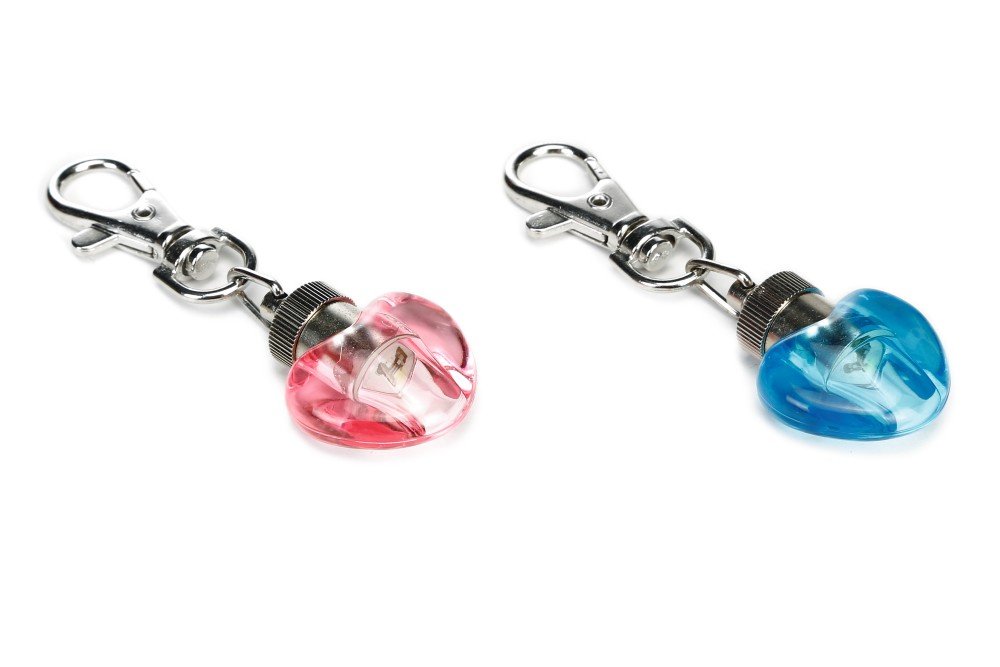 Lampe de sécurité clignotante cœur pour chien – Beeztees Safety Gear