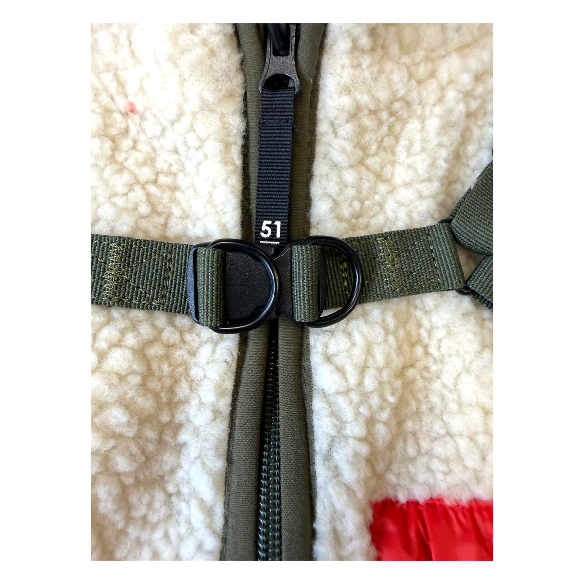 Manteau pour chien Jules avec harnais intégré – 51 Degrees North
