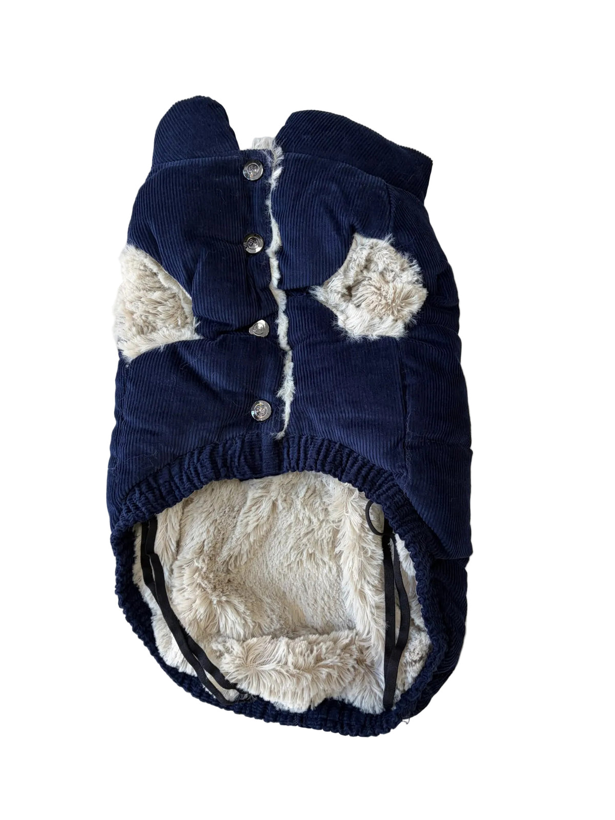 Manteau Velours Bleu pour chien – 51 Degrees North