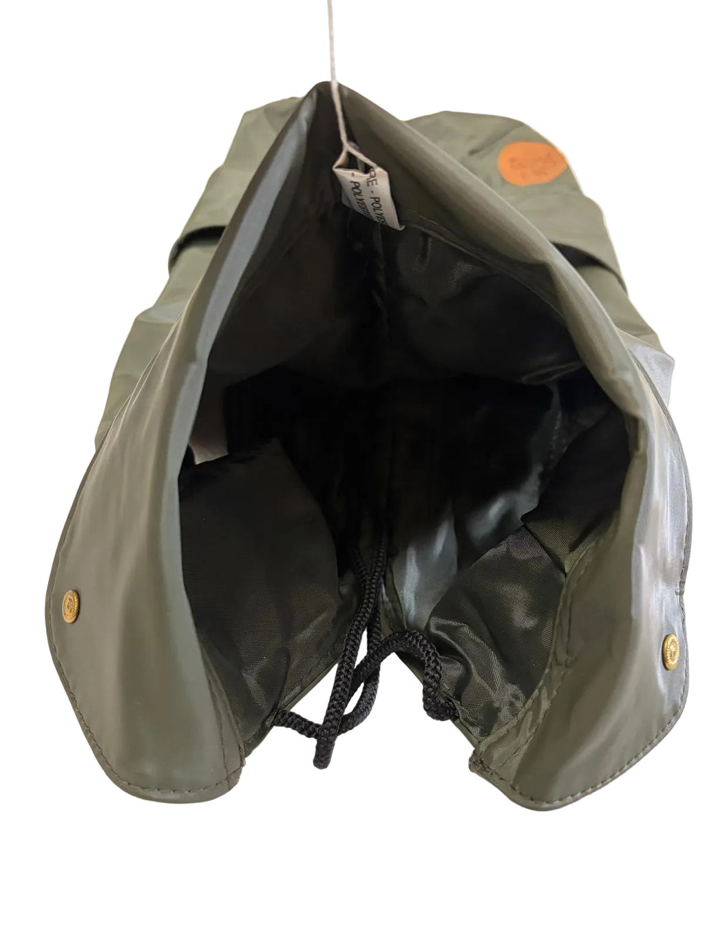 Dog Line – Imperméable pour chien vert olive avec détails dorés