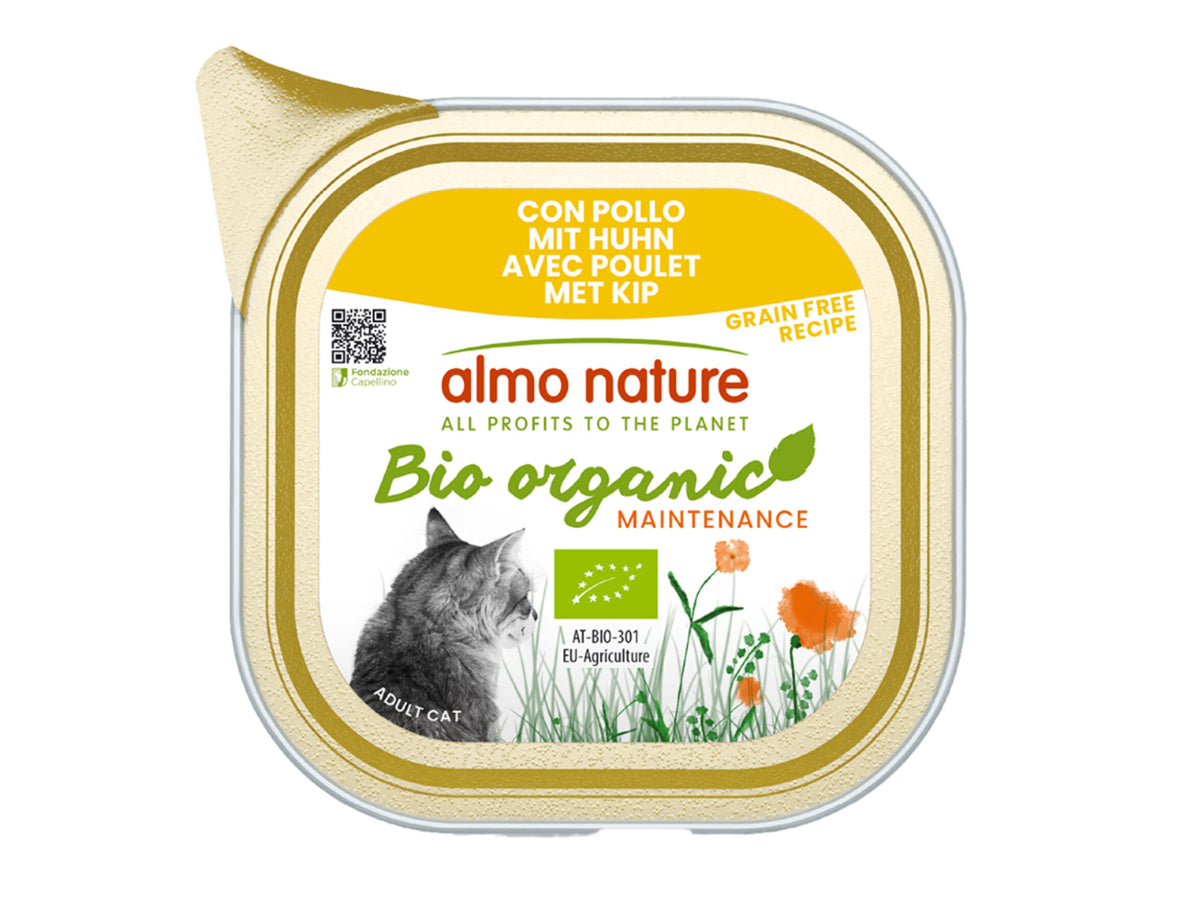 Almo Nature Bio Organic – avec Poulet – 85 g