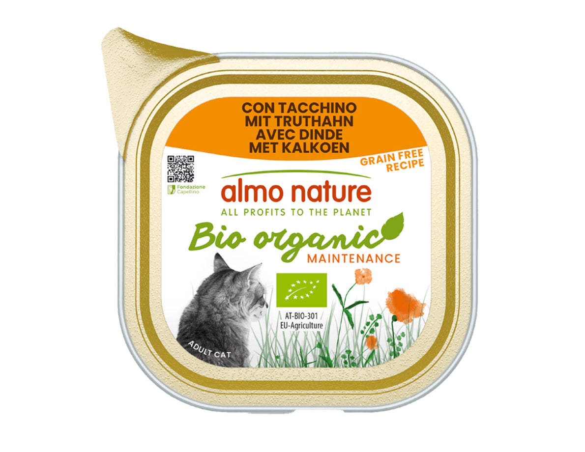 Almo Nature Bio Organic – avec Dinde – 85 g