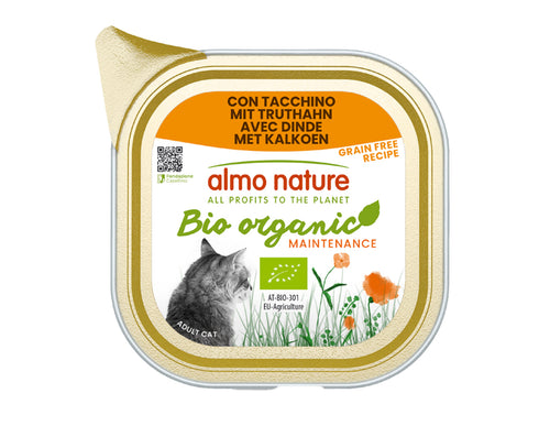Almo Nature Bio Organic – avec Dinde – 85 g
