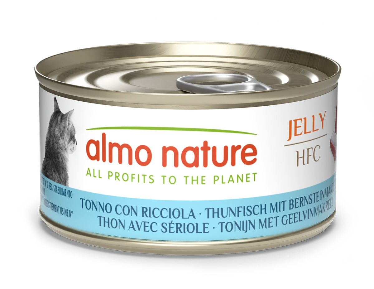 Almo Nature HFC jelly - thon à la sériole pour chat – 70 g