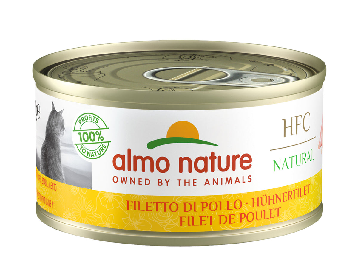 Almo Nature HFC natural - filet de poulet pour chat – 70 g