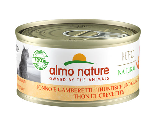 Almo Nature HFC natural - thon et crevettes pour chat – 70 g