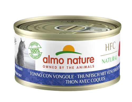Almo Nature HFC natural - thon avec coques pour chat – 70 g