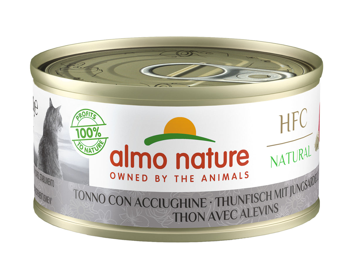 Almo Nature HFC natural - thon avec alevins pour chat – 70 g