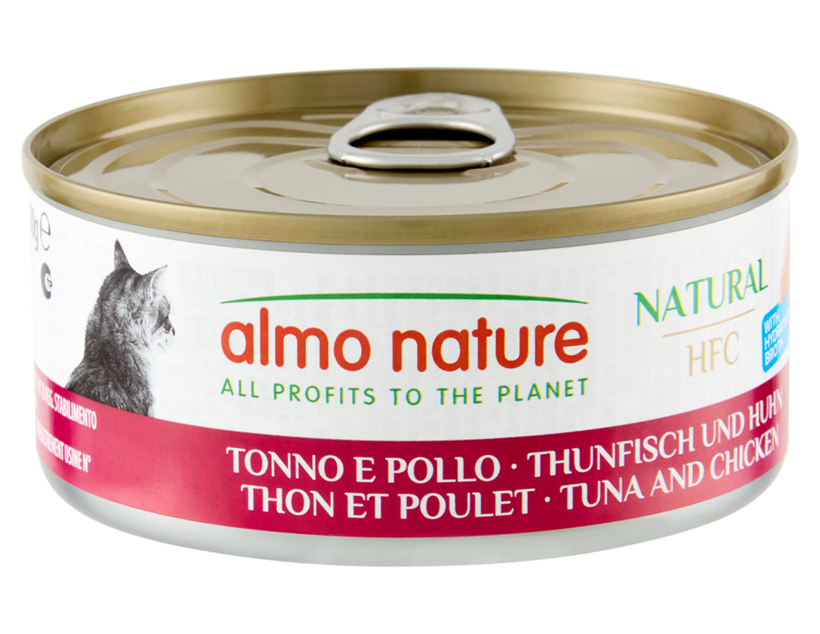 Almo Nature HFC Natural – Thon et Poulet – 150 g