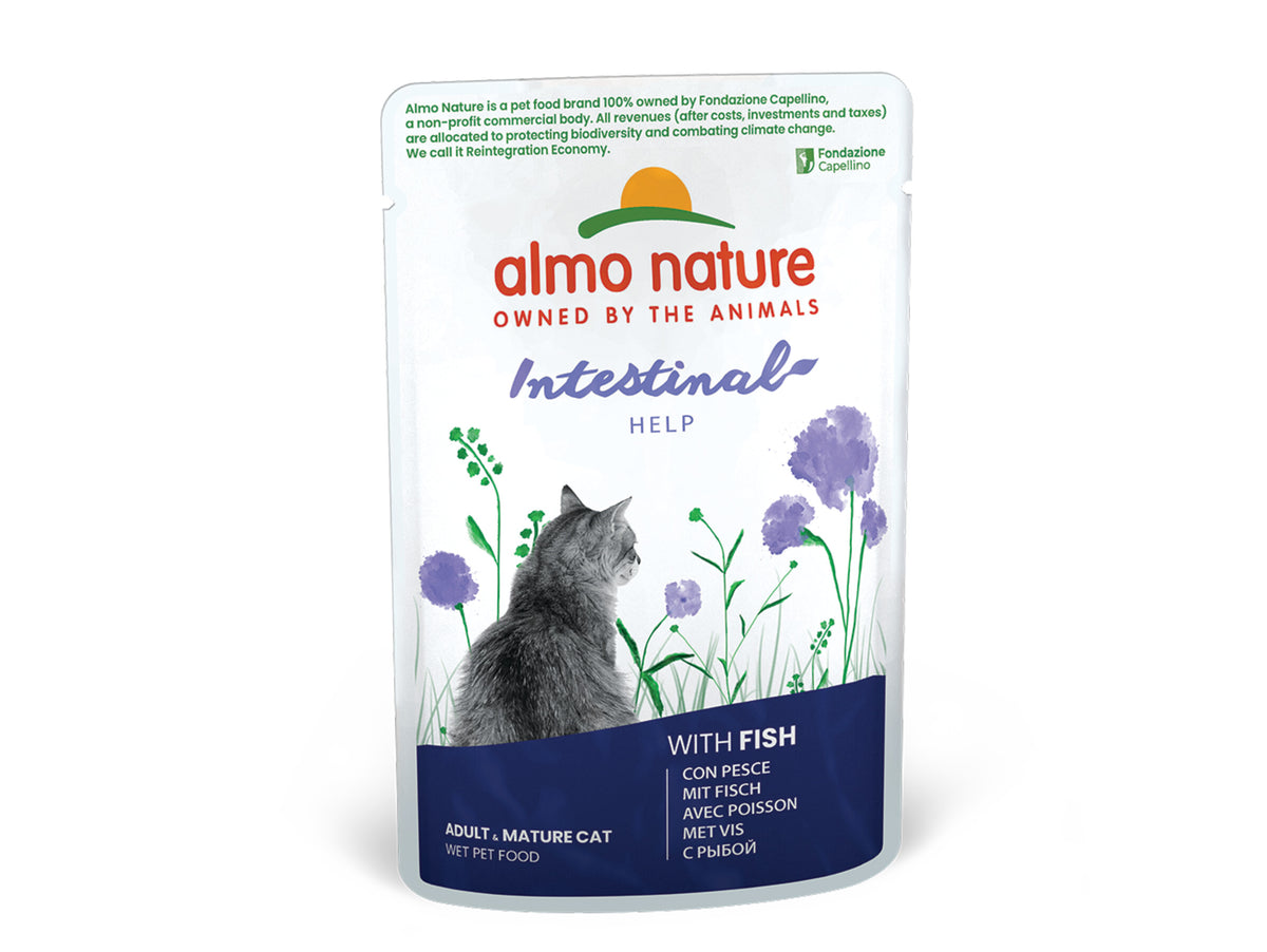 Almo Nature Holistic sensitive - avec poisson pour chat – 70 g
