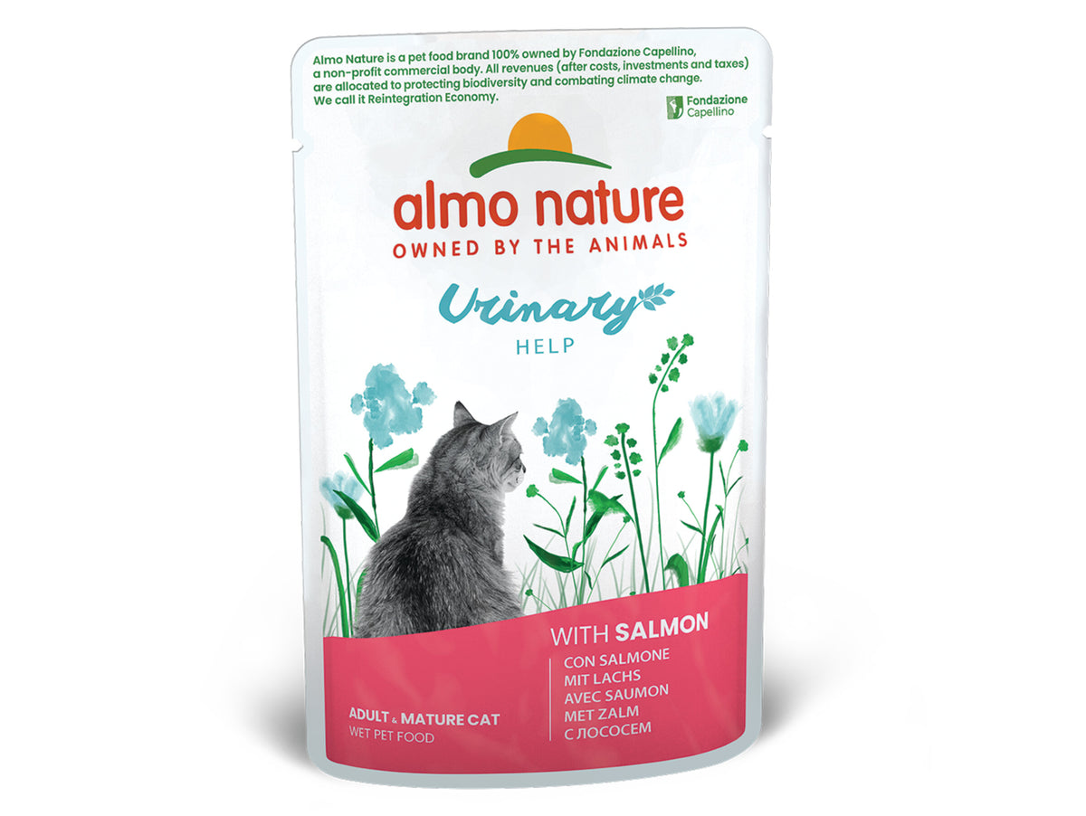 Almo Nature Holistic urinary help au saumon pour chat – 70 g