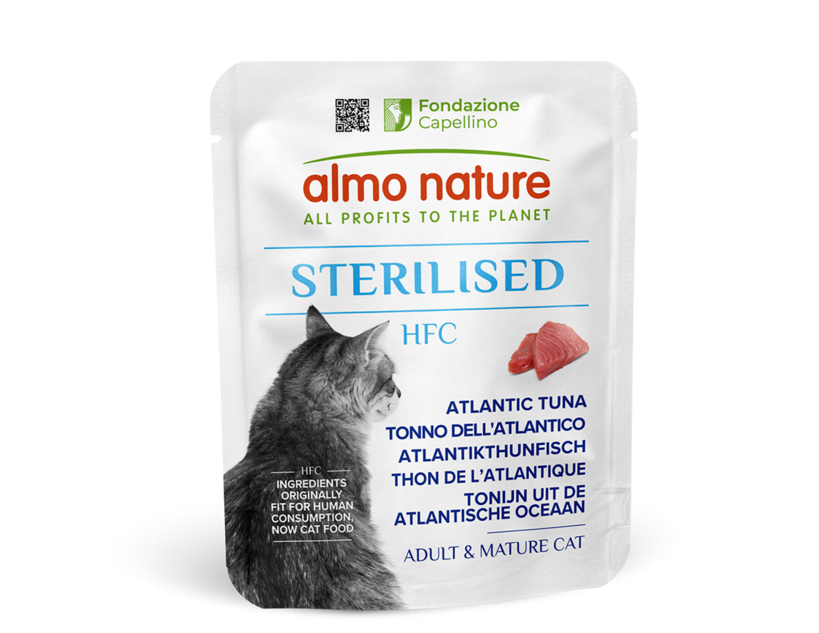 Almo Nature HFC Sterilised – Thon de l’Atlantique – 50 g