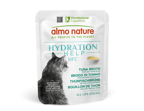 Almo Nature HFC Hydration Help – Bouillon de Thon avec Filet de Thon – 50 g