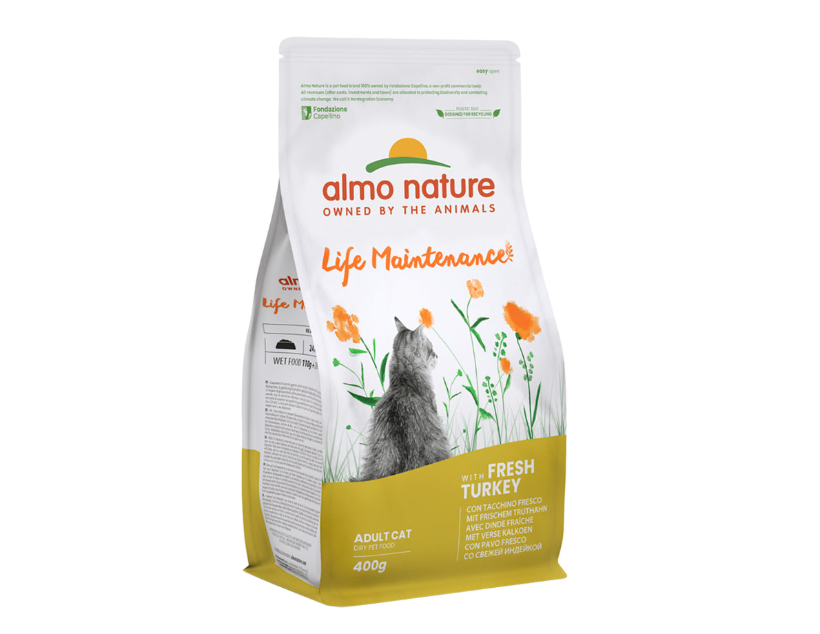 Almo Nature Life Maintenance – avec Dinde Fraîche – 400 g
