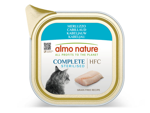 Almo Nature Complete Sterilised – Cabillaud – 85 g