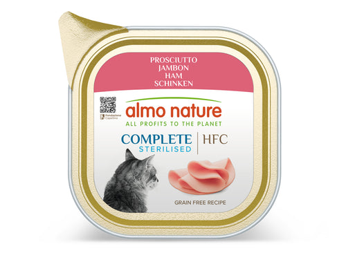 Almo Nature Complete Sterilised – Jambon – 85 g