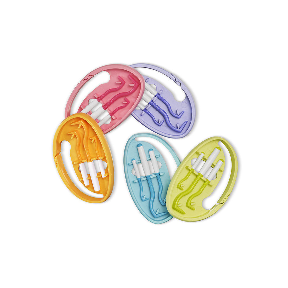 O'TOM Tick Twister Clipbox – Kit de 2 tire-tiques avec boîte de rangement – Coloris aléatoire